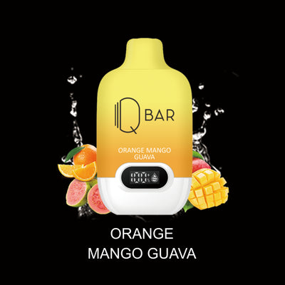 Orange mango guava Q bar disposable 10k availbe at burnaby vape shop 