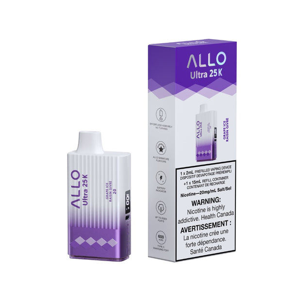Allo 25k Disposable Vape – High-Capacity Vape Device | Vape Store Vancouver & Burnaby