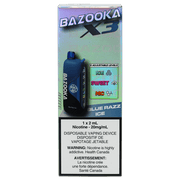 Bazooka X3 disposable vaping device packaging on a white background