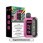 g prime 32k disposable Strawberry dragonfruit available at savory vapes vape store 