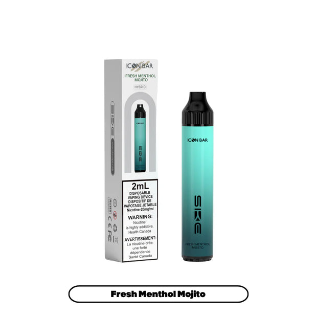 Icon hybrid Fresh mint mojito -same day delivery- savory vapes- vape store 