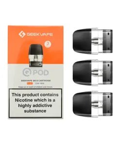Geekvape replacement Q Pod 3pk - Savory Vapes