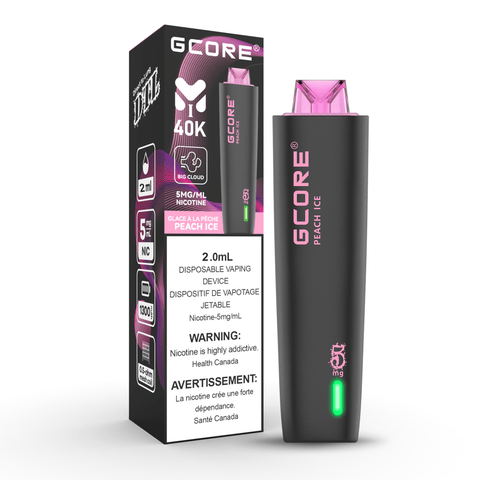 GCORE Hookah Disposable 5mg DTL 40k - Savory Vapes GCORE Hookah Disposable 5mg DTL 40k - Savory Vapes