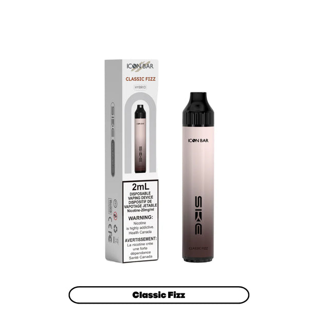 Icon hybrid classic fizz- same day delivery- savory vapes- vape store 