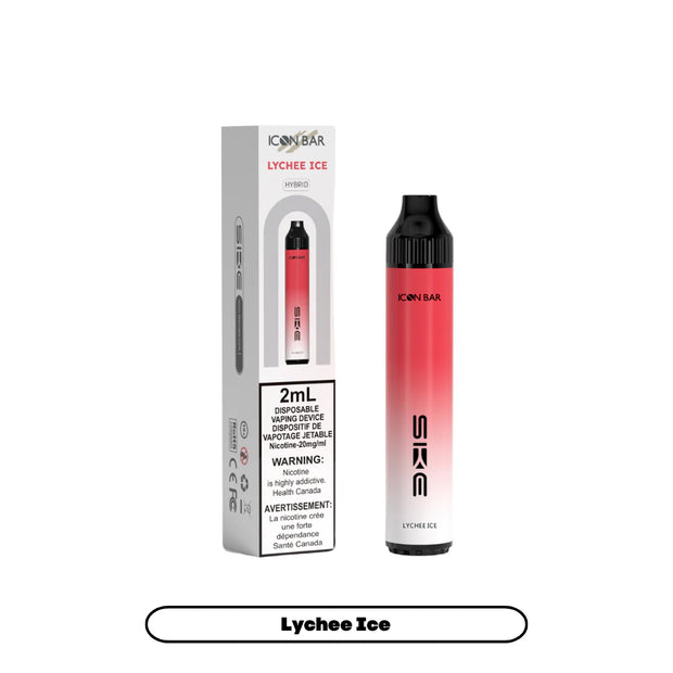 icon hybrid lychee ice - same day delivery- savory vapes- vape store 