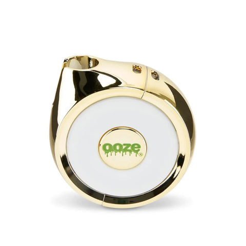 OozeMovez510WirelessSpeakerVape in gold at  vape store near me 