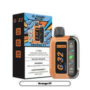 g prime 32k disposable Orange Ft available at savory vapes vape store 