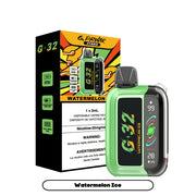 g prime 32k disposable watermelon ice  available at savory vapes vape store 