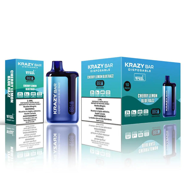 vfeel krazy bar at vancouver vape shop 