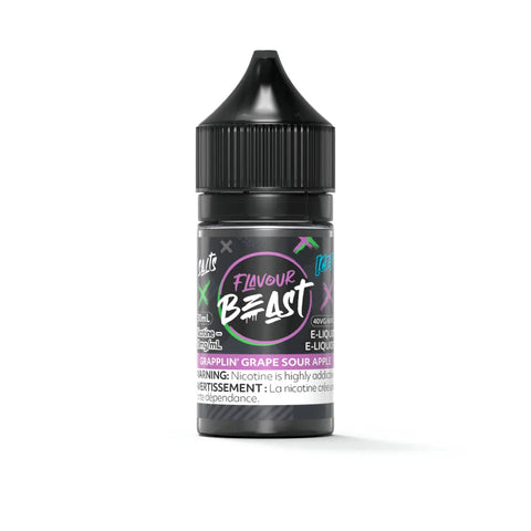 flavour beast 20mg salt grapplin grape sour apple-same day delivery-savory vapes-vape store burnaby-vape store vancouver 