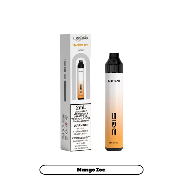 icon hybrid mango ice - same day delivery- savory vapes- vape store 