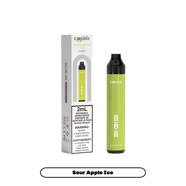 Icon hybrid sour apple - same day delivery- savory vapes- vape store 