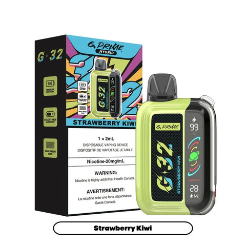 g prime 32k disposable Super Sour available at savory vapes vape store 