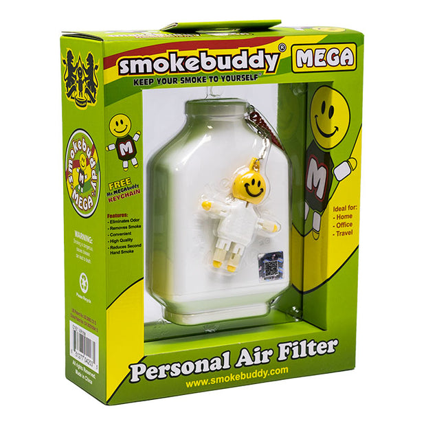 smoke buddy mega white - same day delivery vape store vancouver