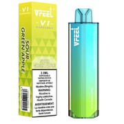 vfeel v1 6k Dispo sour apple available at vape shop near me