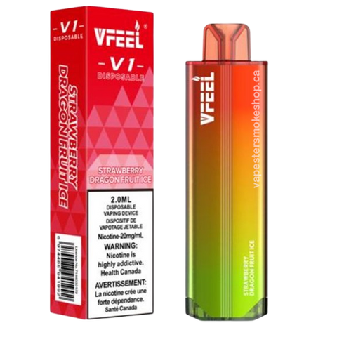 Vfeel v1 strawberry dragonfruit at your local vape shop 