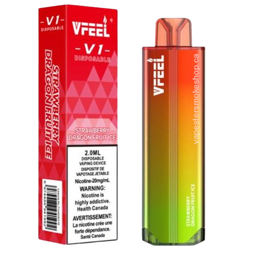 Vfeel v1 strawberry dragonfruit at your local vape shop 