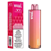 Vfeel V1 dispo strawberry  wateremlon now at your vape shop