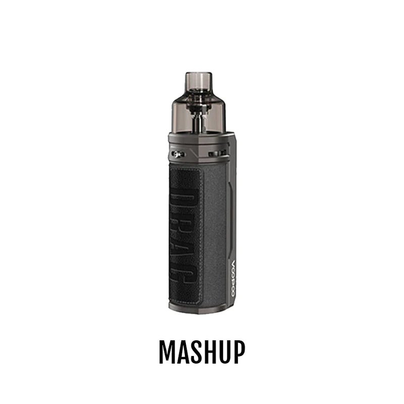 elf bar vape uk VooPoo Drag X 80W Pod Kit - Single External 18650 battery