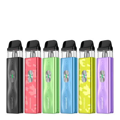 Vaporesso xros 4 Mini Kit in various colours at vape store near me 