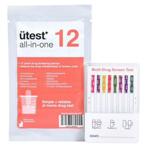 utest 12 all in one test for drugs