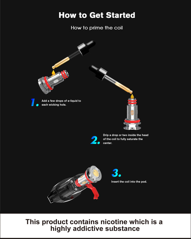 directions on how to prime your oil for smok nord pro 