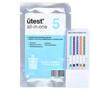 utest all in one drug test - test for 5 different drugs