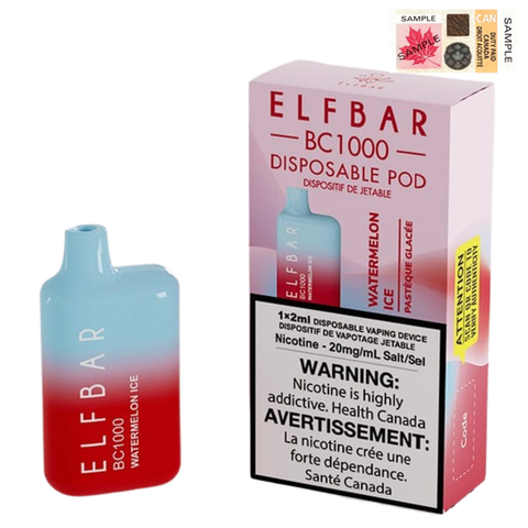 elf bar bc1000 Watermelon Ice  available  at a vape store near me 