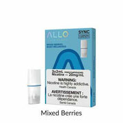 mixed berries allo sync pods 