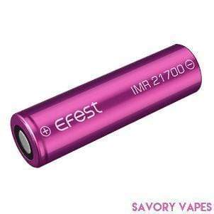 EFEST Batteries EFEST - New  IMR 21700 Battery Purple, 35 A, 3700 mah. SOLD IN PAIRS