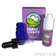 FARM VAPE Herb & Wax Vaporizers Grape Farm to Vape, Vape Concentrate diluting Kits in Various Flavours