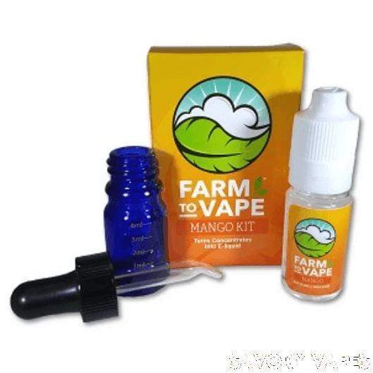 FARM VAPE Herb & Wax Vaporizers Mango Farm to Vape, Vape Concentrate diluting Kits in Various Flavours