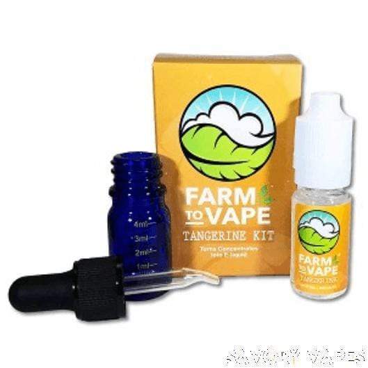 FARM VAPE Herb & Wax Vaporizers Tangerine Farm to Vape, Vape Concentrate diluting Kits in Various Flavours