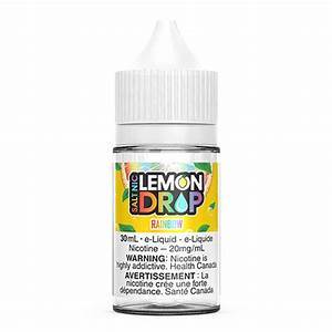 Lemon Drop Salts Rainbow / 12mg Lemon Drop Salts Nic Juices