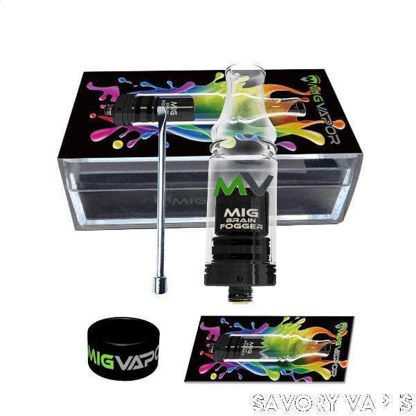 MIG VAPOR - Brain Fogger Wax & Concentrates Atomizer - Savory Vapes MIG VAPOR - Brain Fogger Wax & Concentrates Atomizer - Savory Vapes